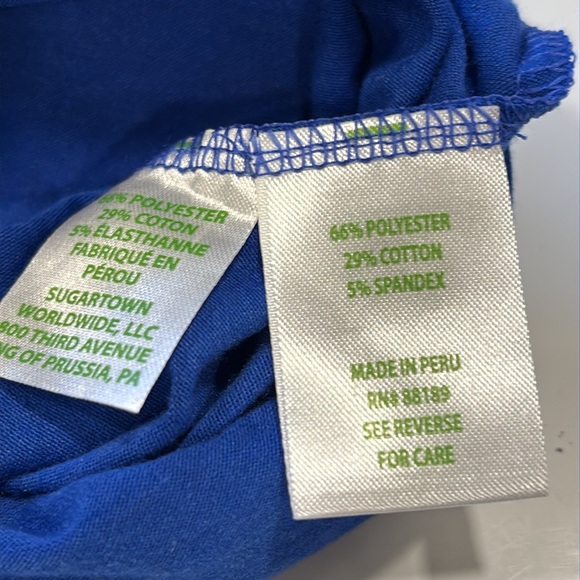 Lilly Pulitzer Luxletic Greer Tank in Bright Blue Grotto - Picture 8 of 8